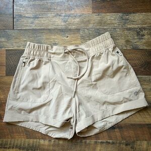 Mondetta Women's Beige Athletic Shorts